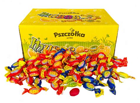 Cukierki MUSSS owocowe musujące Pszczółka 3kg 13279431783 Allegro pl