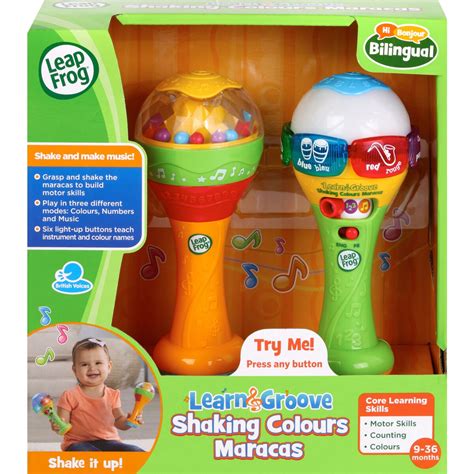 Leapfrog Learn Groove Shaking Colours Maracas Big W