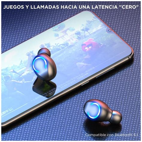 Audífonos Bluetooth Inalámbrico Power Bank Touch F9 Negro Plazavea