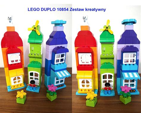 LEGO DUPLO Frozen Zamek Kraina Lodu Elza Samolot Dom Kreatywny Zestaw