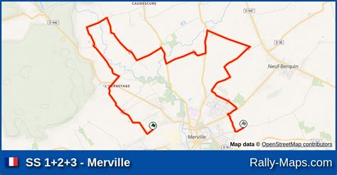 Karte Wp Merville Rallye R Gional Des Routes Du Nord