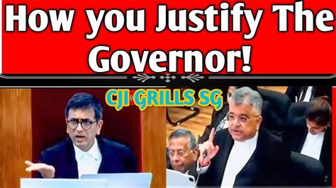 How You Justify The Governor Cji Grills Sg Mehta On Shiv Sena Crisis