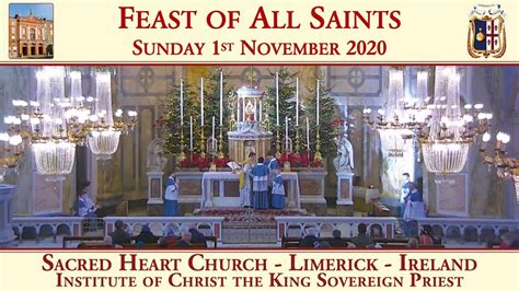 Sunday 1st November 2020 Feast Of All Saints Youtube