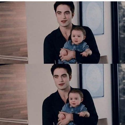 Edward And Baby Renesmee Cullen Twilight Renesmee Twilight Saga