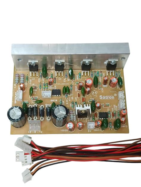 Rs Satron Home Theater Audio Amplifier Kit Tda Heavy Circuit