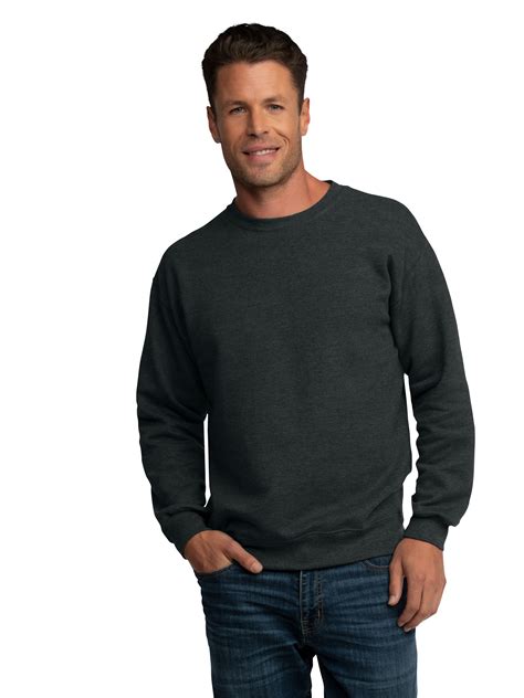 Men's Fleece Crew Sweatshirt - Walmart.com