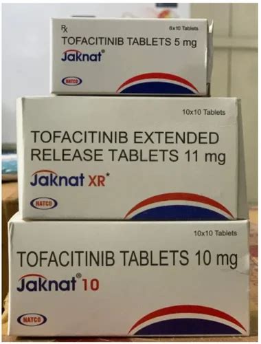 11 Mg Tofacitinib Extended Release Tablets At 1900 Box Tofatas