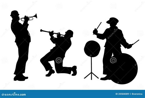 Jazz Band Stock Vector Illustration Of Band Group Contest 20584089