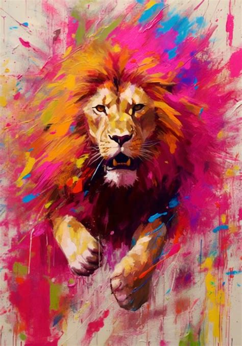 HELLIO - lion rose 1/30 - Catawiki