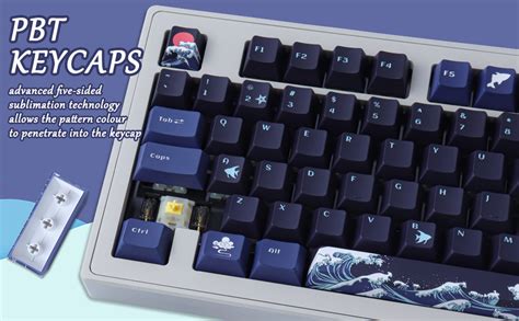 Pbt Keycaps Jomkiz Keys Dye Sublimation Cherry Profile Keycaps With