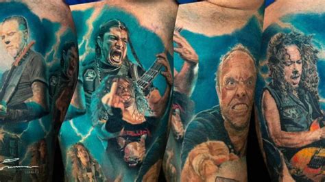 Metallica Superfan Breaks Guinness World Record For Most Tattoos Of