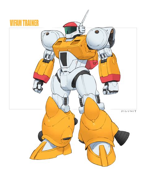 Vifam Trainer Ginga Hyouryuu Vifam Drawn By Bigunit Danbooru