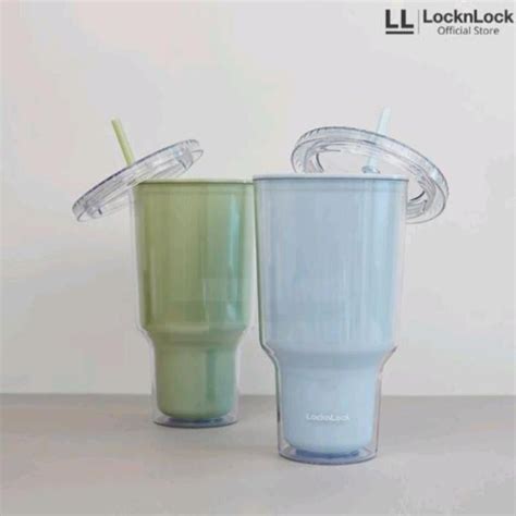 Jual KJH LocknLock Double Wall Cold Cup Lock N Lock 1L Tumbler Tumblr