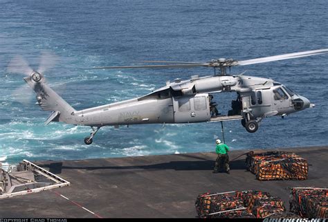 Sikorsky Mh 60s Knighthawk S 70a Usa Navy Aviation Photo