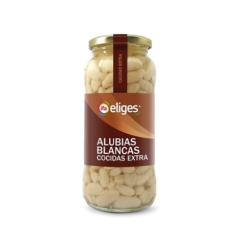 Ifa Eliges Alubias Blancas Cocidas Extra Tarro 540 Gr Avunto