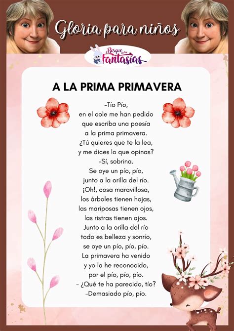 Poemas Para Ni Os Sobre La Primavera