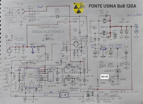 Ivega Eletr Nica Esquema Fonte Usina Bob A