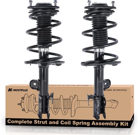 Mostplus Front Pair Complete Strut Spring Assembly