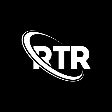 RTR logo. RTR letter. RTR letter logo design. Initials RTR logo linked with circle and uppercase ...