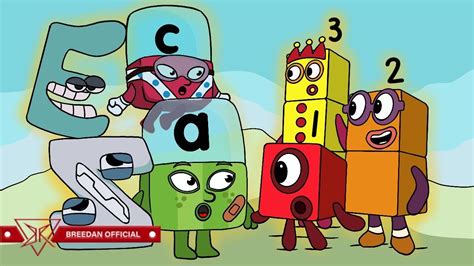 Numberblocks And Alphabet Lore Band First Meet Alphablocks Change