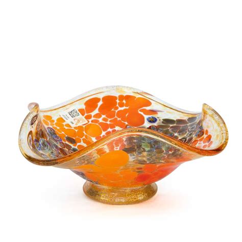 Murano Glass Centerpiece Bell Original Murano Glass Snc Blown Glass