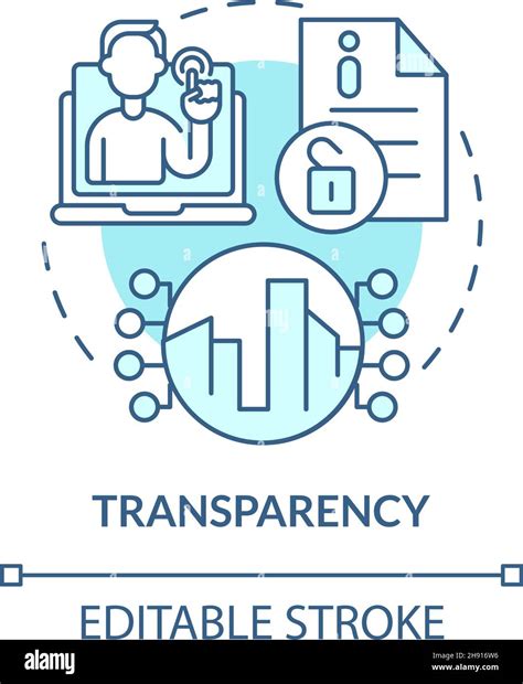 Transparency Blue Concept Icon Stock Vector Image And Art Alamy