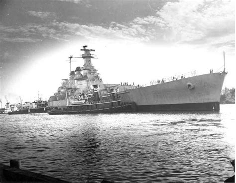 Battleship North Carolina Comes to Town, October, 1961 | New Hanover ...