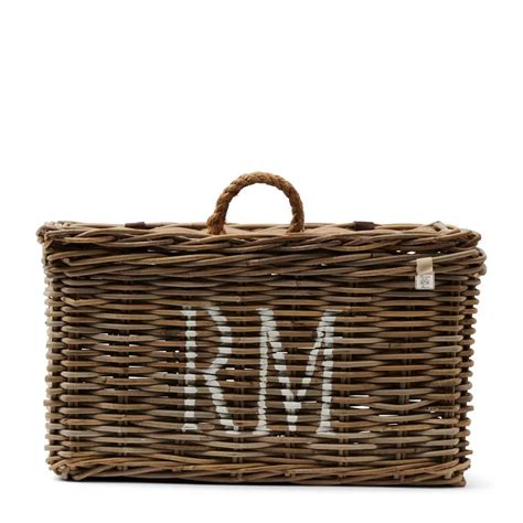 Rustic Rattan Classic RM Basket L Interior Stories Riviera Maison Möbel