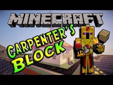 FR Carpenter s Blocks Présentation de mods Minecraft 1 7 2 YouTube