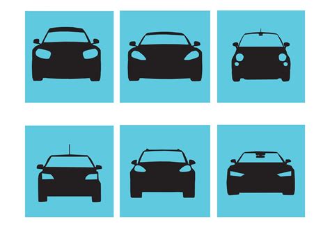 Stylish Car Silhouette Vectors - Download Free Vector Art, Stock ...