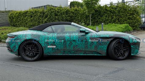 Aston Martin Db Volante Spied Shortly Before