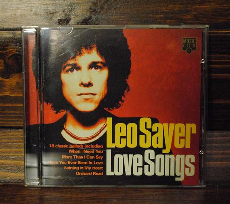 Yahoo Cd Leo Sayer Love Songs