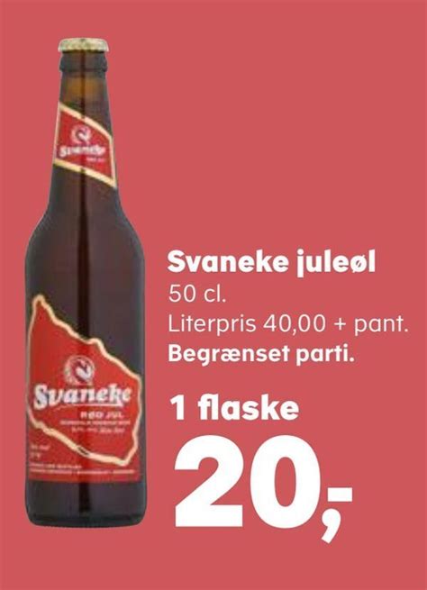 Svaneke juleøl tilbud hos SuperBrugsen