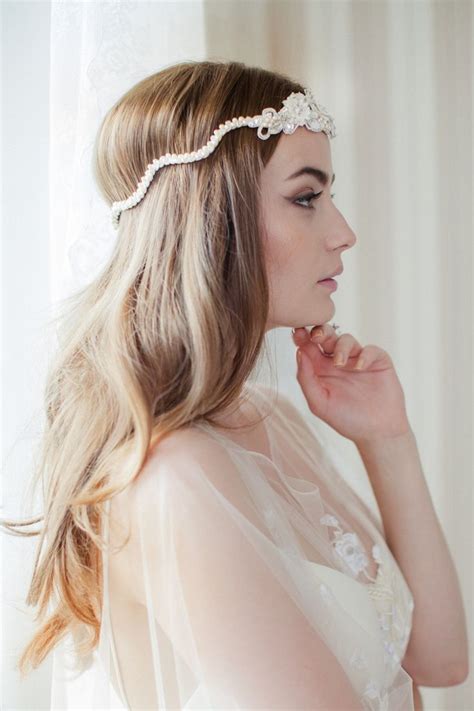 Unique Bridal Headpieces And Veils Boho Headpiece Bridal Headpieces