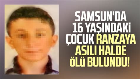 Samsunda 16 Yaşındaki çocuk Ranzaya Asılı Halde ölü Bulundu Samsun