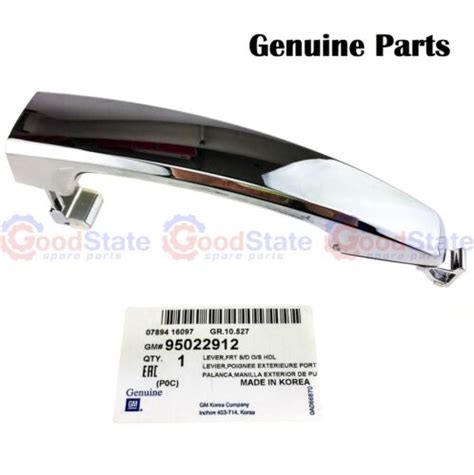 Genuine Holden Captiva 7 2009 2013 Front Rear Outer Rh Lh Chrome Handle