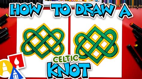 How To Draw A Celtic Knot Advanced Art For Kids Hub