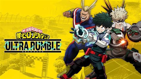 Anunciado My Hero Ultra Rumble Arata