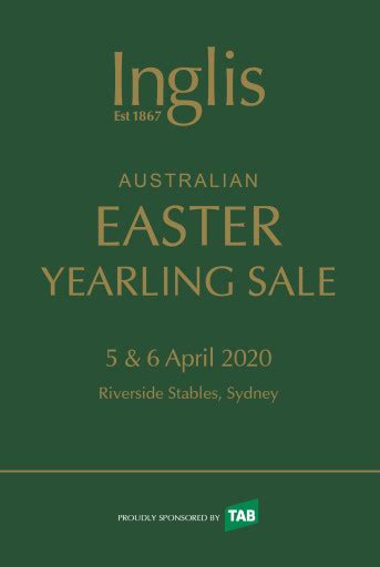 Australian Easter Yearling Sale Inglis