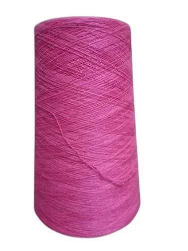 Twisted Ply S Open End Pink Cotton Yarn At Rs Piece In