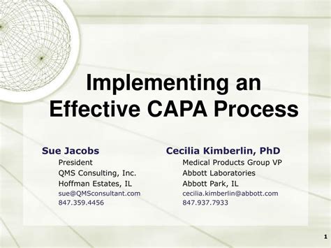 Ppt Implementing An Effective Capa Process Powerpoint Presentation Free Download Id 1276437