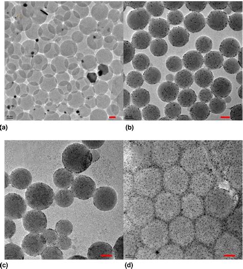 Figure 2 From Synthesis Of Silver Coated Polystyrene Latex Through In