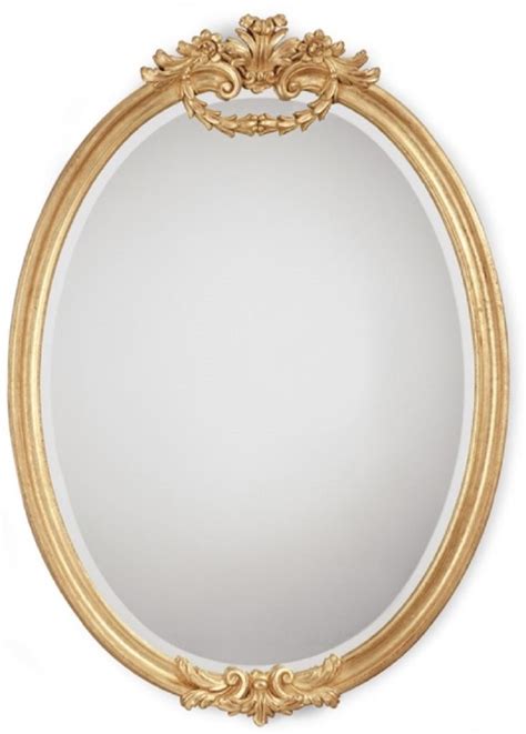 Casa Padrino Luxury Baroque Mirror Gold Oval Italian Baroque Style