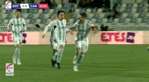 Virtus Entella Carrarese 4 0 Gol E Highlights