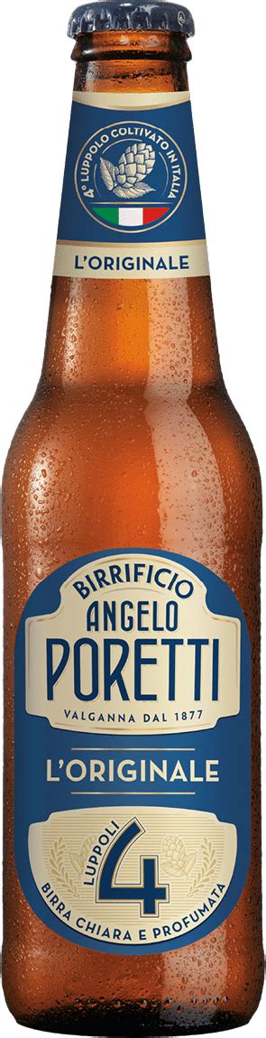 Angelo Poretti Beer 4 Hops Lager 33cl Emporio Italia