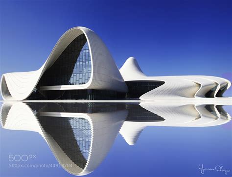 Photograph Heydar Aliyev Center / Baku, Azerbaijan / 2013 by Yunis ...