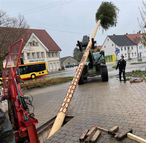 Der Maibaum Als Bekenntnis Zum Ortsbrauchtum Inneringen De