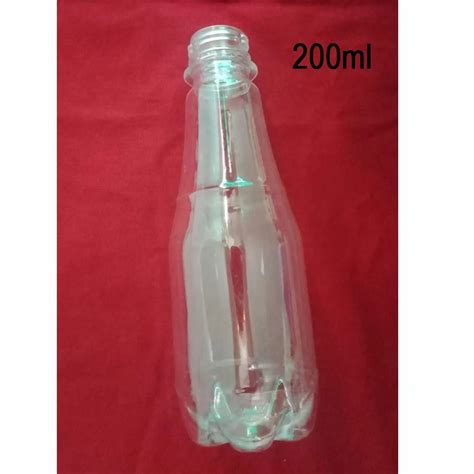 transparent  ml hdpe beverage bottle    soda drink
