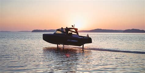 L hydroptère électrique Candela établit un record avec un voyage