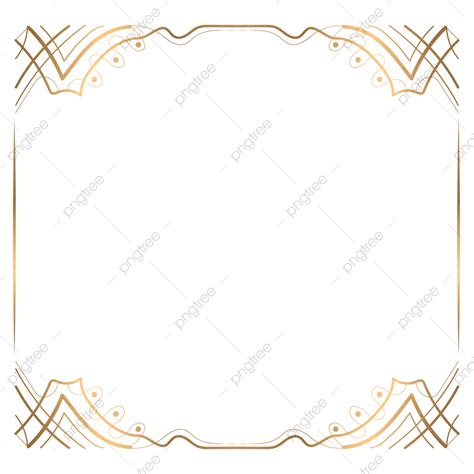 Vintage Corner Border Vector Hd Png Images Vintage Corner Floral